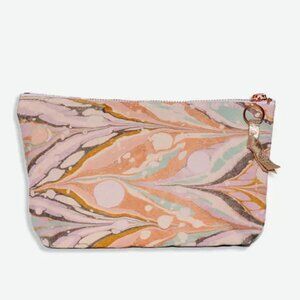 Astral Marbled Pouch - Tiger Lily - Large